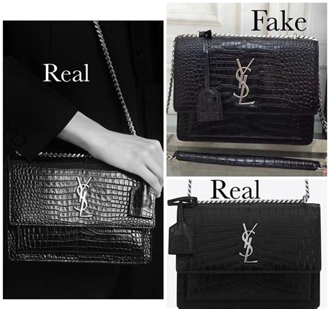 ysl fake pitone|real ysl bag spotting.